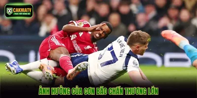 Ảnh hưởng của cơn bão chấn thương lớn