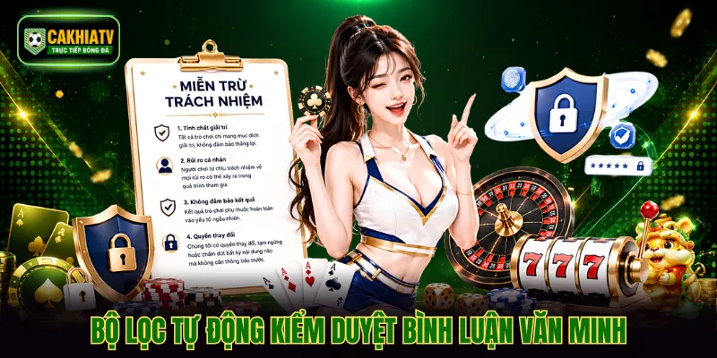 Bộ lọc tự động kiểm duyệt bình luận văn minh
