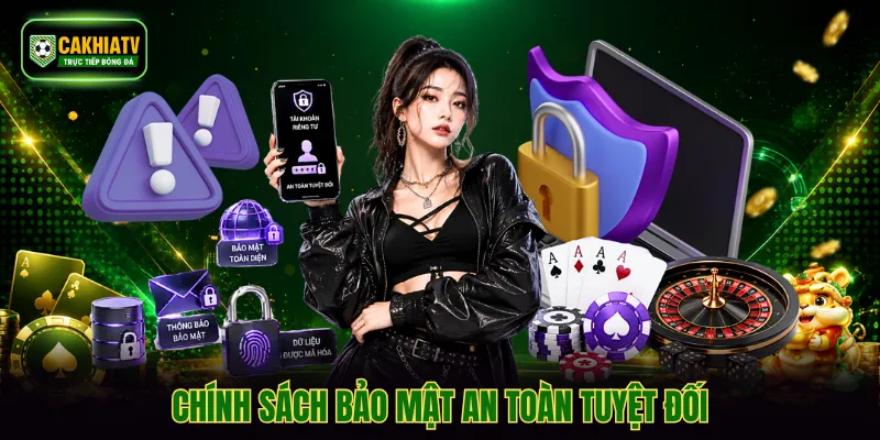 Chính sách bảo mật an toàn tuyệt đối