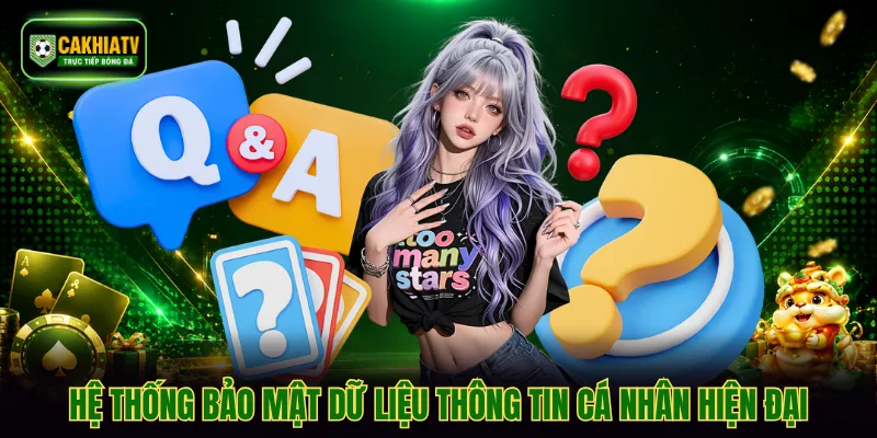 Hệ thống bảo mật dữ liệu thông tin cá nhân hiện đại